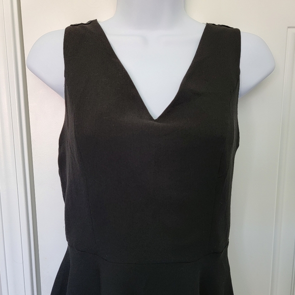 Altar'd State Black Crochet Cutout Butterfly Back A Line Short Dress Size M - Picture 3 of 13